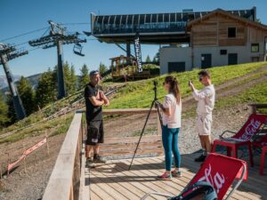 Interview sur le bike park des Orres